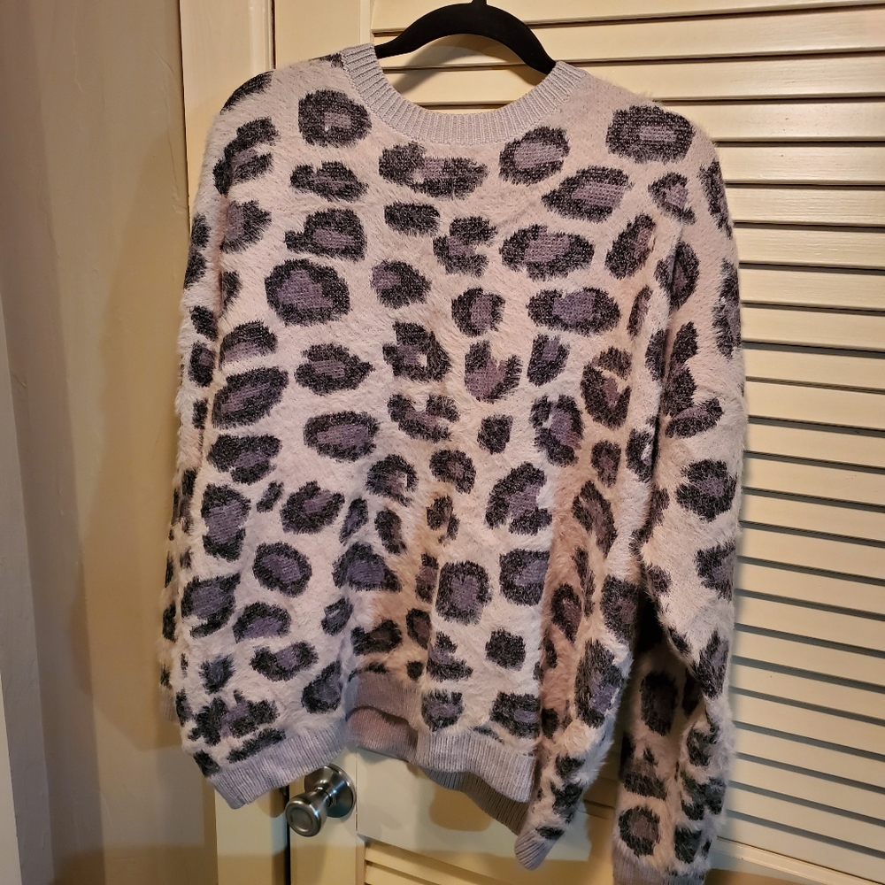 Cute, fuzzy sweater